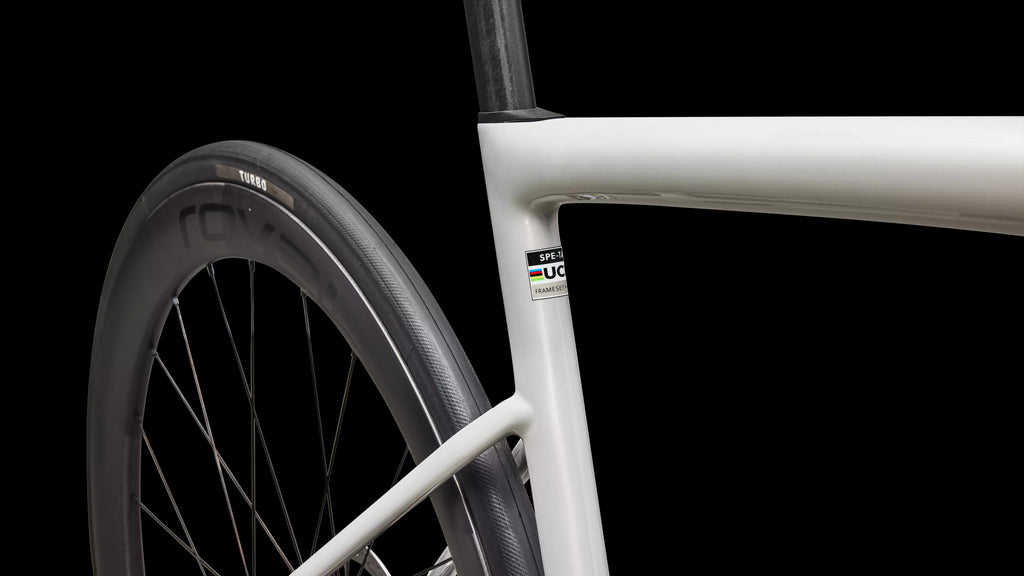 Tarmac SL8 Pro - SRAM Force AXS (2026) — Gloss Dolomite Metallic / Nebula Metallic — detail 60