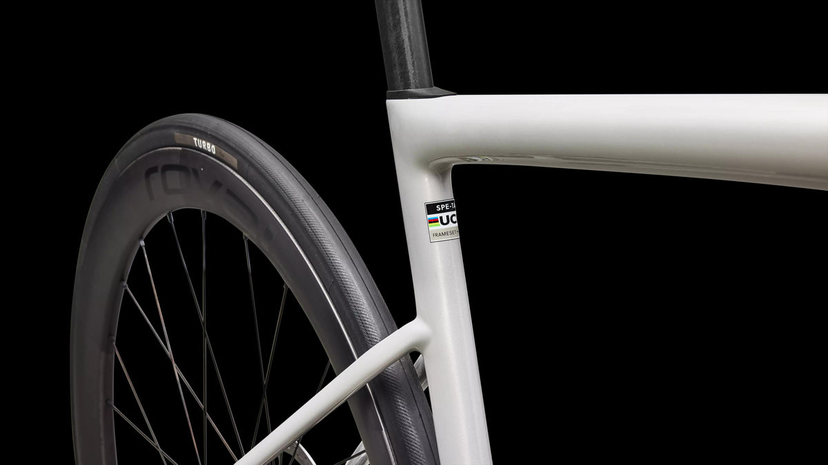 Tarmac SL8 Pro - SRAM Force AXS (2026) — Gloss Dolomite Metallic / Nebula Metallic — detail 60