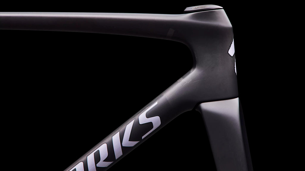 S-Works Tarmac SL9 Frameset - FACT 12r Carbon (2027) — Rtp Raw Carbon / Gloss Amethyst Frost — detail 100