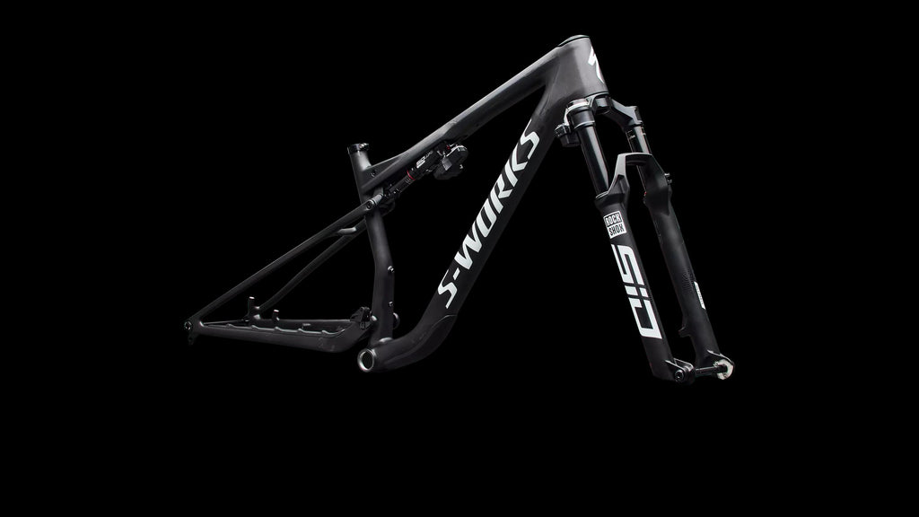 S-Works Epic 9 Frameset (2027) — Satin Carbon / Metallic White Silver — detail 70