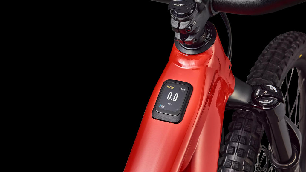 Turbo Levo 4 Alloy (2026) — Gloss Deep Orange / Deep Lake — detail 90