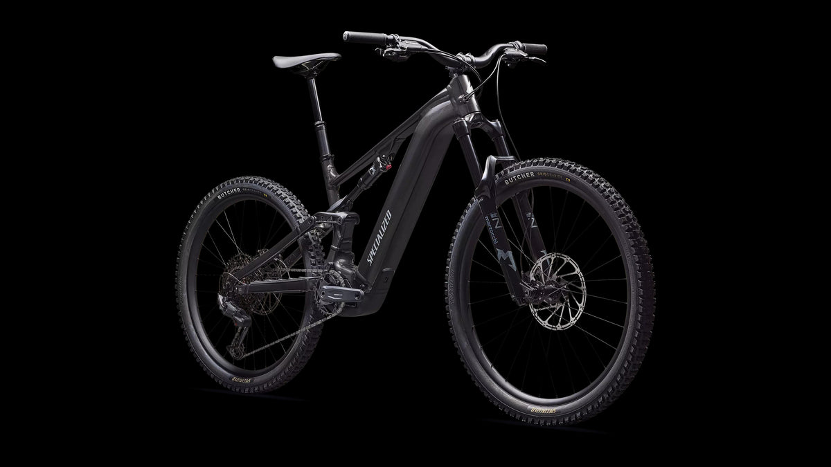 Turbo Levo 4 Alloy (2026) — Gloss Metallic Obsidian / Silver Dust — detail 20
