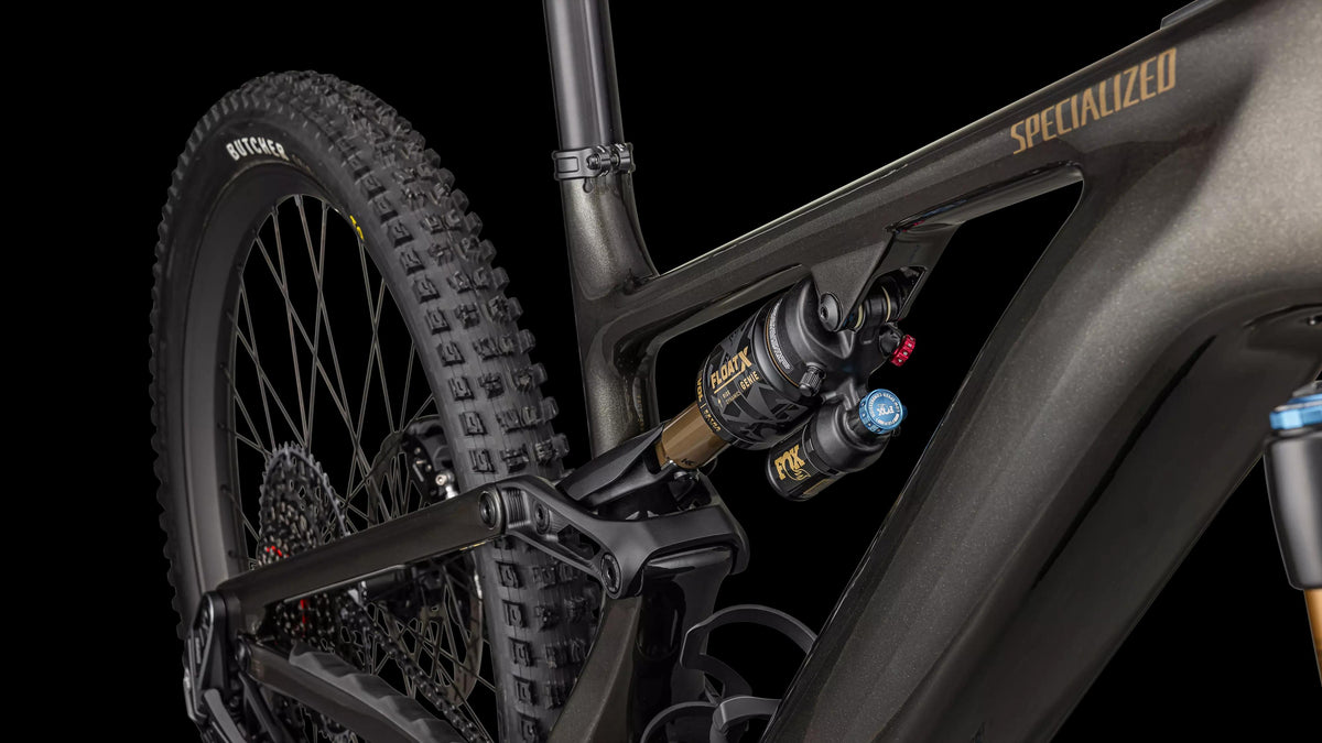 Turbo Levo 4 Pro (2026) — Gloss Metallic Obsidian / Burnt Gold Metallic — detail 60