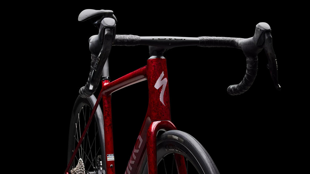 S-Works Aethos 2 - SRAM RED AXS (2026) — Sandstone Metallic Base / Red Tint — detail 110