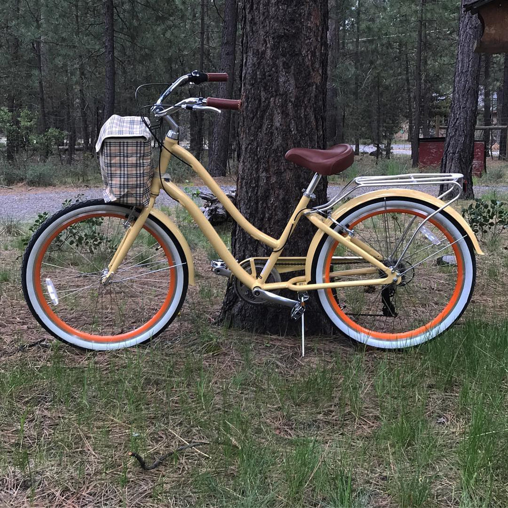 sixthreezero EVRYjourney Women's 24" 7 Speed Step-Through Touring Hybrid Bicycle — product view 195