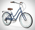 sixthreezero EVRYjourney Women's 24" 7 Speed Step-Through Touring Hybrid Bicycle — product view 196