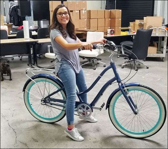 sixthreezero EVRYjourney Women's 24" 7 Speed Step-Through Touring Hybrid Bicycle — product view 208