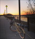 sixthreezero Around the Block Women's 24" 21 Speed Beach Cruiser Bicycle with Rear Rack — product view 47