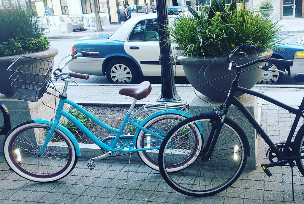 sixthreezero EVRYjourney Women's 26" 500W 7 Speed Electric Hybrid Bicycle — product view 107