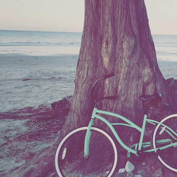 sixthreezero Around the Block Women's 24" 21 Speed Beach Cruiser Bicycle with Rear Rack — product view 56