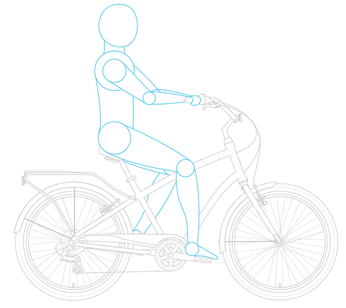 sixthreezero EVRYjourney Men's 7 Speed Touring Hybrid Bike — product view 46