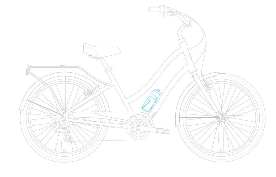 sixthreezero EVRYjourney Women's 24" 7 Speed Step-Through Touring Hybrid Bicycle — product view 32