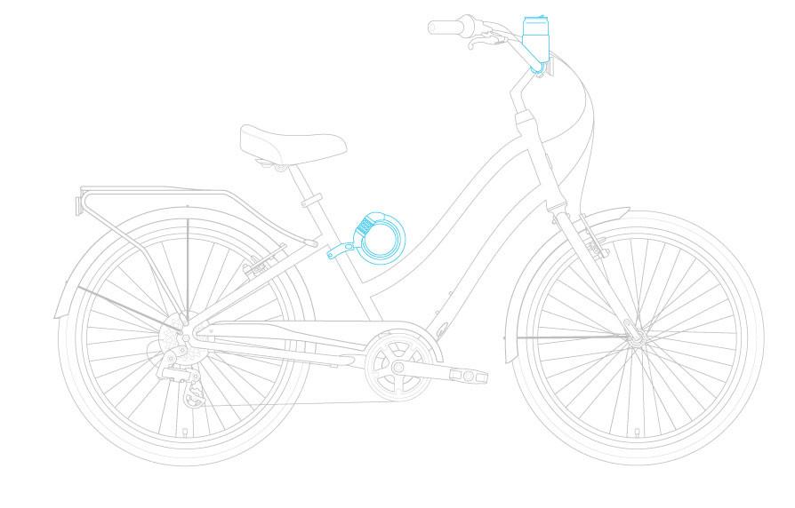 sixthreezero EVRYjourney Women's 24" 7 Speed Step-Through Touring Hybrid Bicycle — product view 28