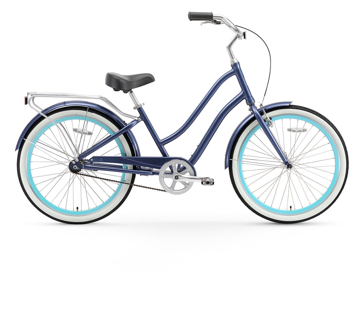 sixthreezero EVRYjourney Women's 26" Single Speed Step-Through Touring Hybrid Bicycle — product view 16