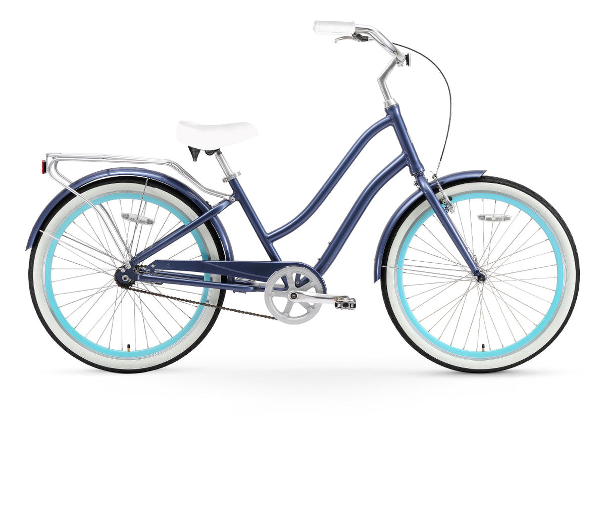 sixthreezero EVRYjourney Women's 26" Single Speed Step-Through Touring Hybrid Bicycle — product view 10
