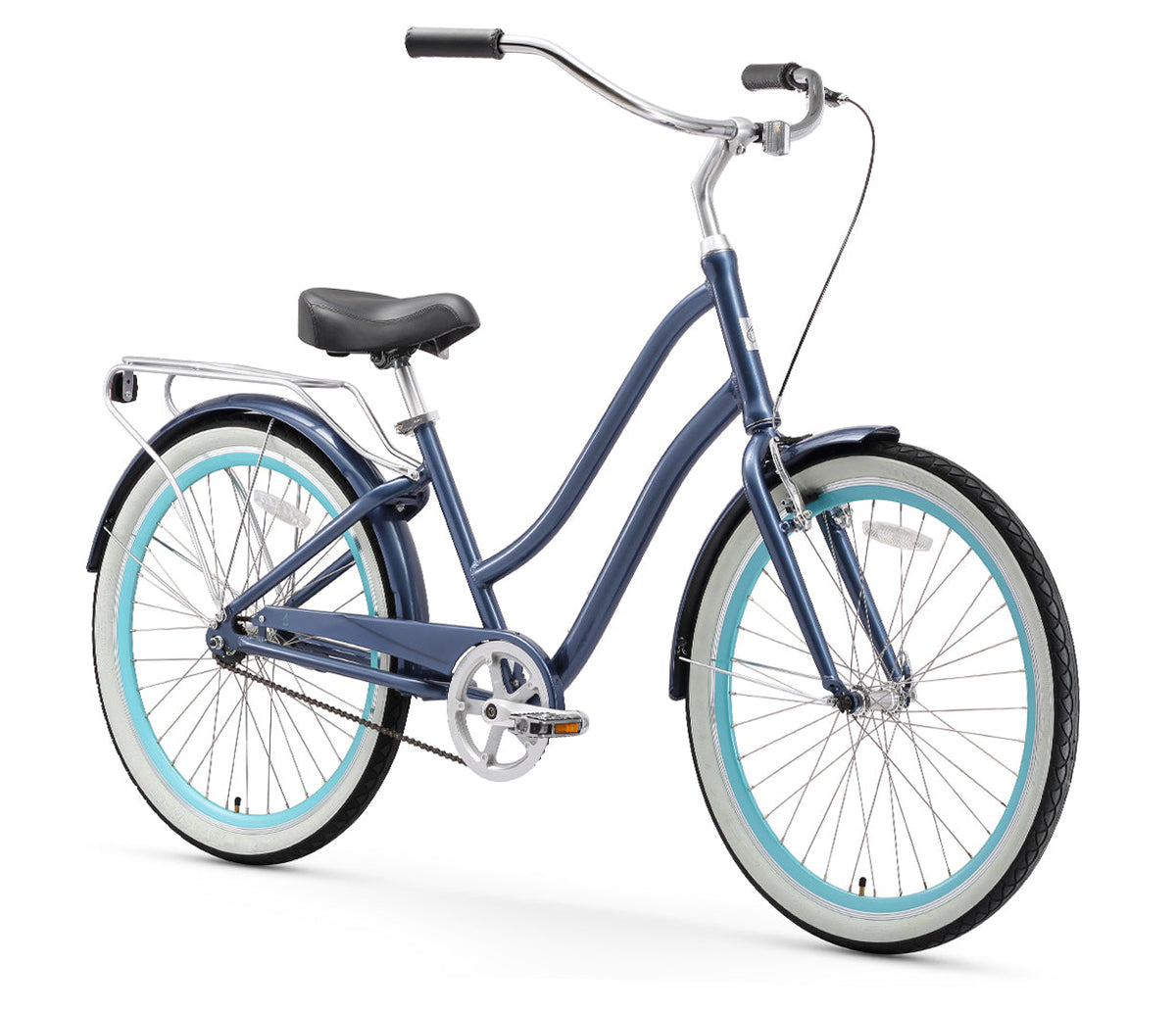 sixthreezero EVRYjourney Women's 26" Single Speed Step-Through Touring Hybrid Bicycle — product view 15