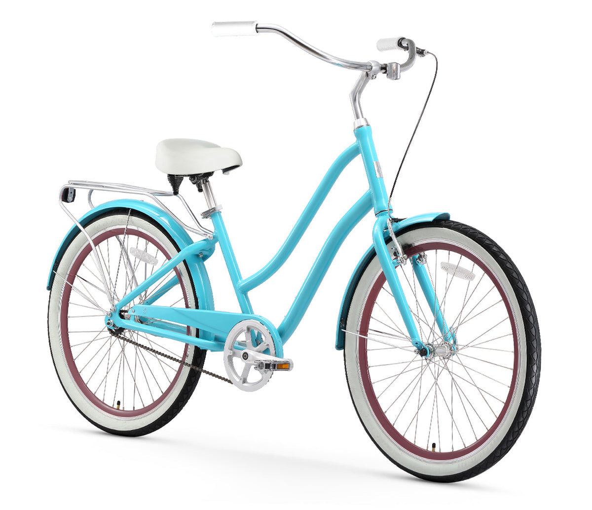 sixthreezero EVRYjourney Women's 26" Single Speed Step-Through Touring Hybrid Bicycle — product view 11