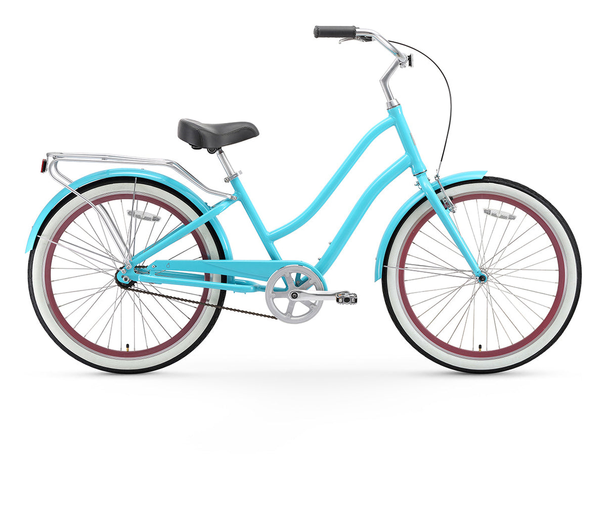 sixthreezero EVRYjourney Women's 26" Single Speed Step-Through Touring Hybrid Bicycle — product view 18