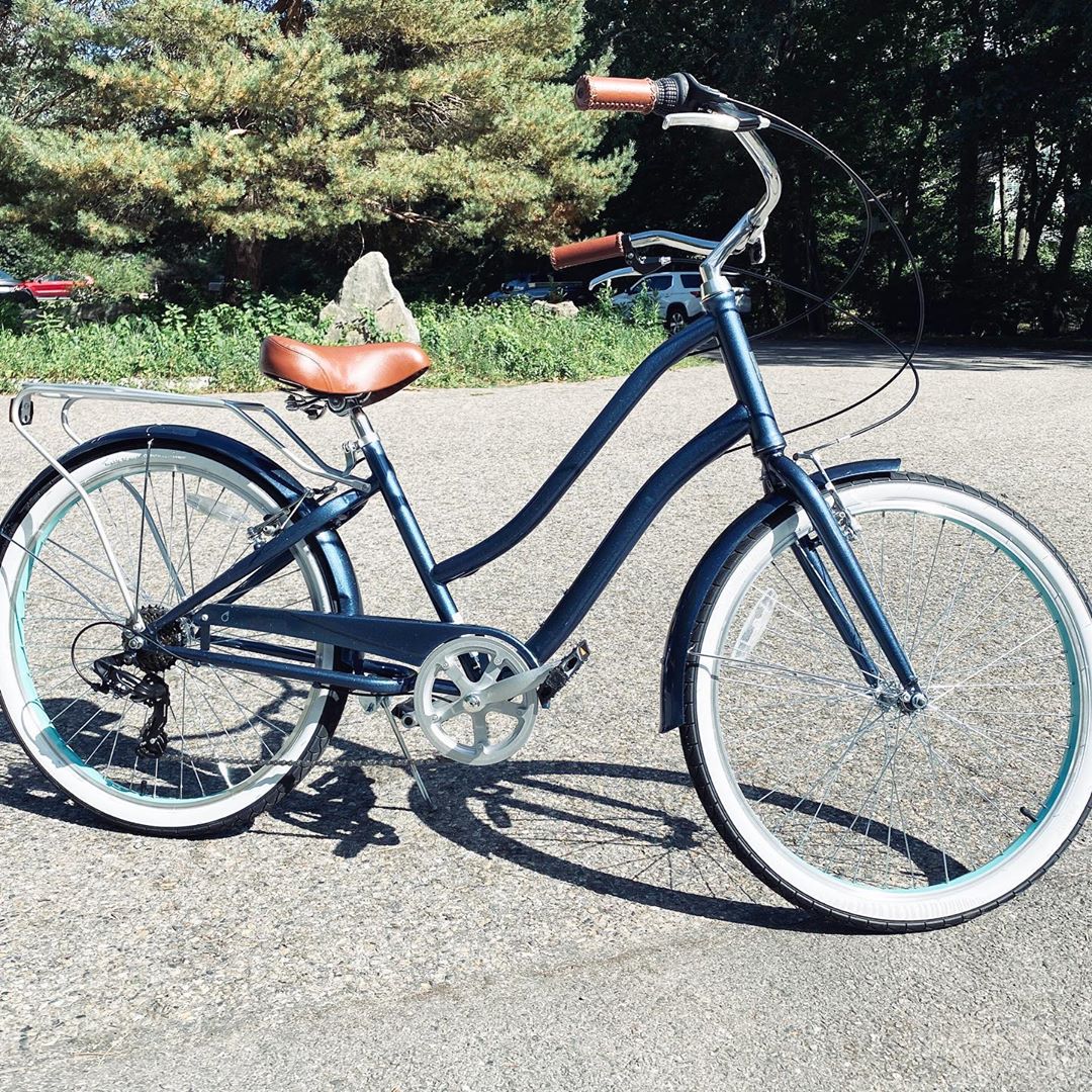 sixthreezero EVRYjourney Women's 26" 500W 7 Speed Electric Hybrid Bicycle — product view 95