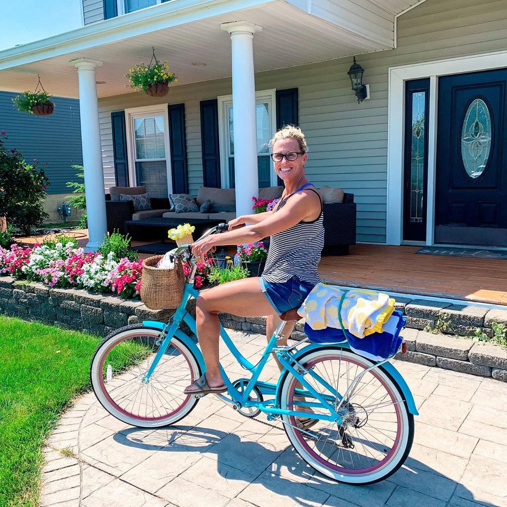 sixthreezero EVRYjourney Women's 26" 500W 7 Speed Electric Hybrid Bicycle — product view 98