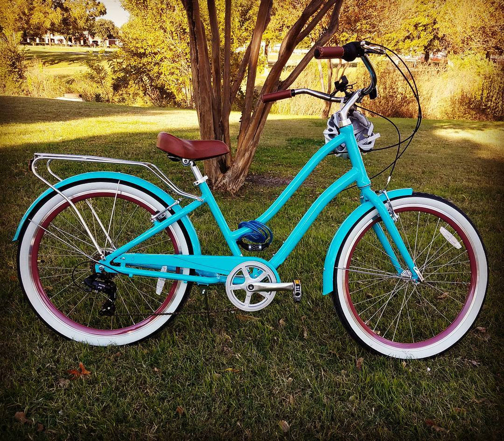 sixthreezero EVRYjourney Women's 26" Single Speed Step-Through Touring Hybrid Bicycle — product view 200