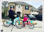 sixthreezero Around the Block Women's 24" 21 Speed Beach Cruiser Bicycle with Rear Rack — product view 77